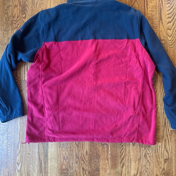 Columbia Alabama Crimson Tide Flanker Fleece Sweater Jacket Full-Zip Mens - Picture 6 of 8